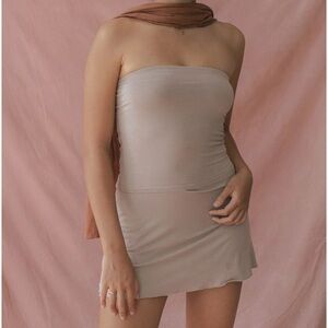 Indigo Luna Earth Angel skort and Full moon tube top